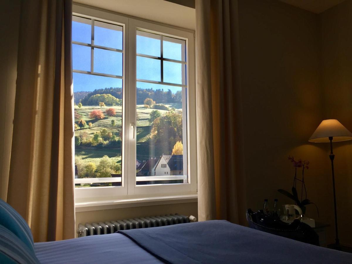 Chambres D'Hotes Les Ecrins Orbey Ruang foto